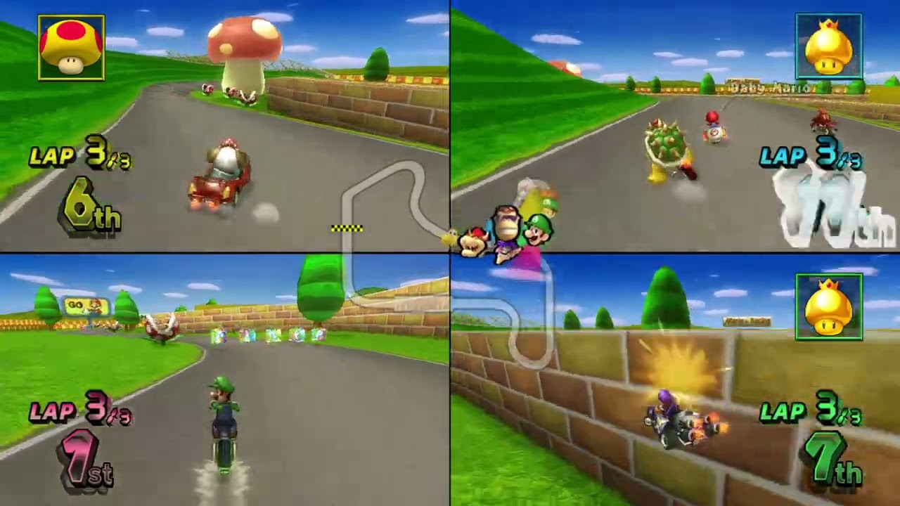 Mario Kart Wii ✦ 4 Players #216