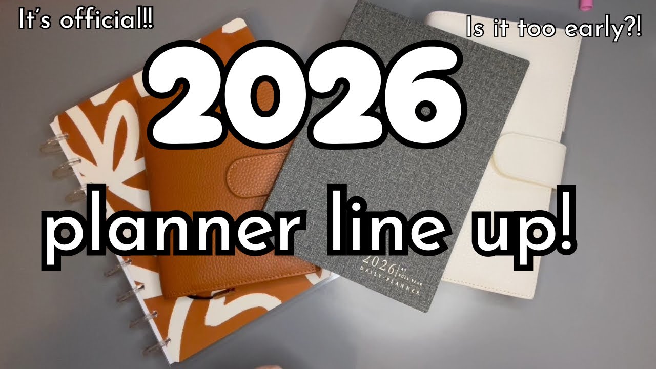 ПЛАНИРОВЩИК НА 2026 ГОД | Мои официальные решения и ПОЧЕМУ я выбрала эти книги!