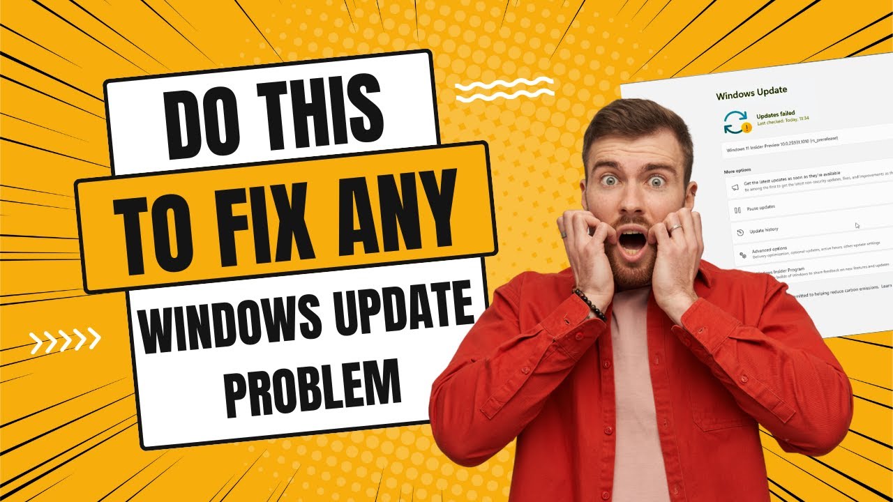Do This To Fix Any Windows Update Problem