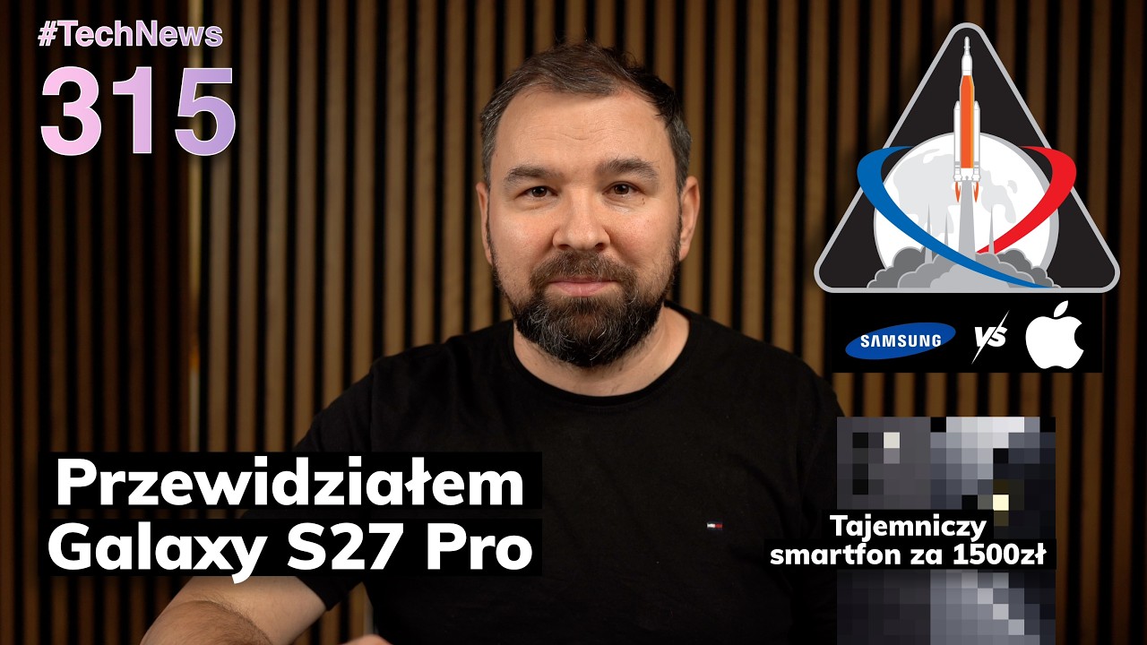 Samsung zrezygnuje z rysika? Nowy model S27 Pro oraz smartfon w kosmosie Apple vs Samsung