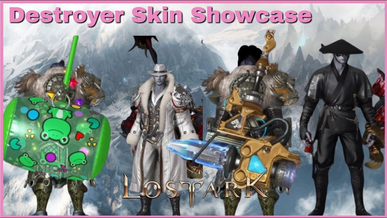 Lost Ark Warrior (Destroyer) Avatar / Skins Showcase