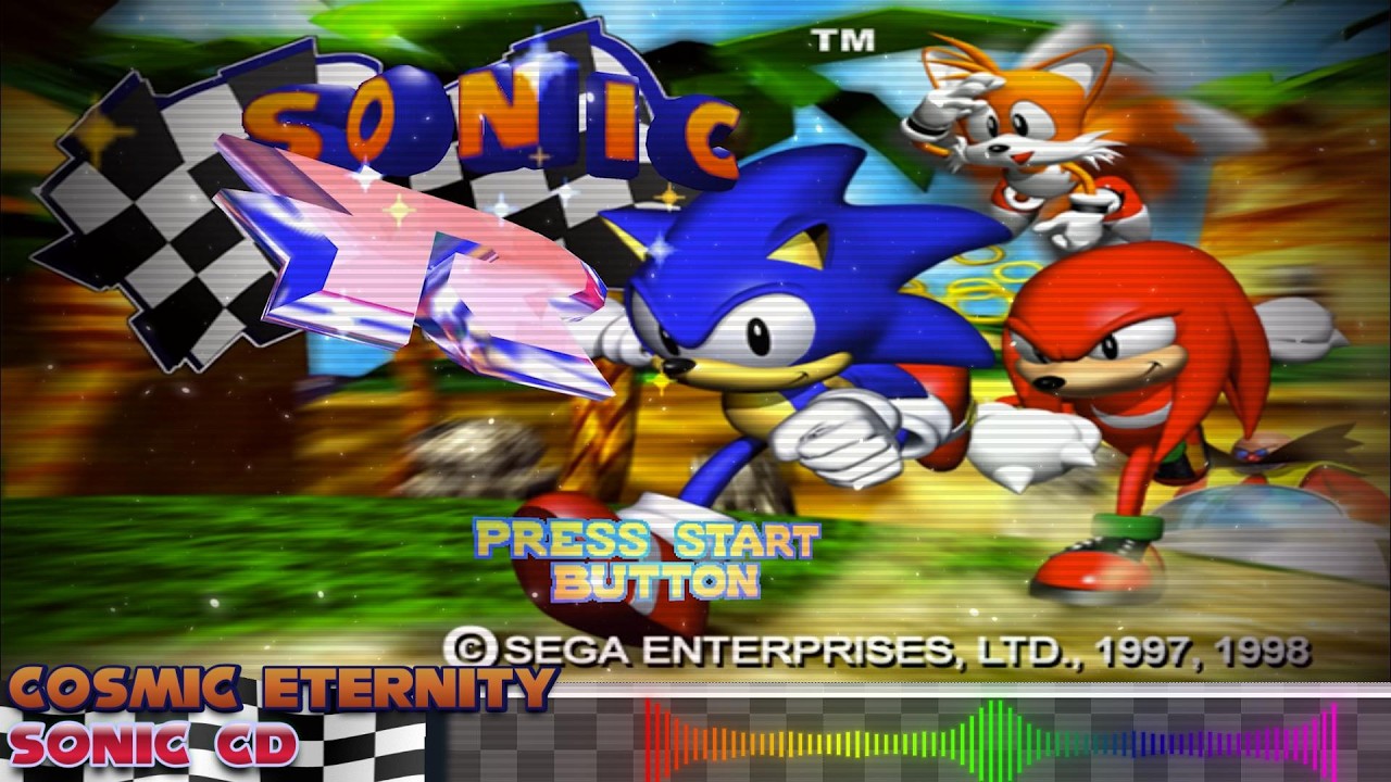 Sonic CD - Cosmic Eternity ~ Believe in Yourself (1997 Sonic R Vibe | AI Remix)