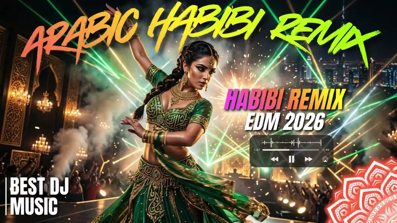 Arabic EDM Remix Cosmic Night 🌌 Futuristic Arabian EDM Experience