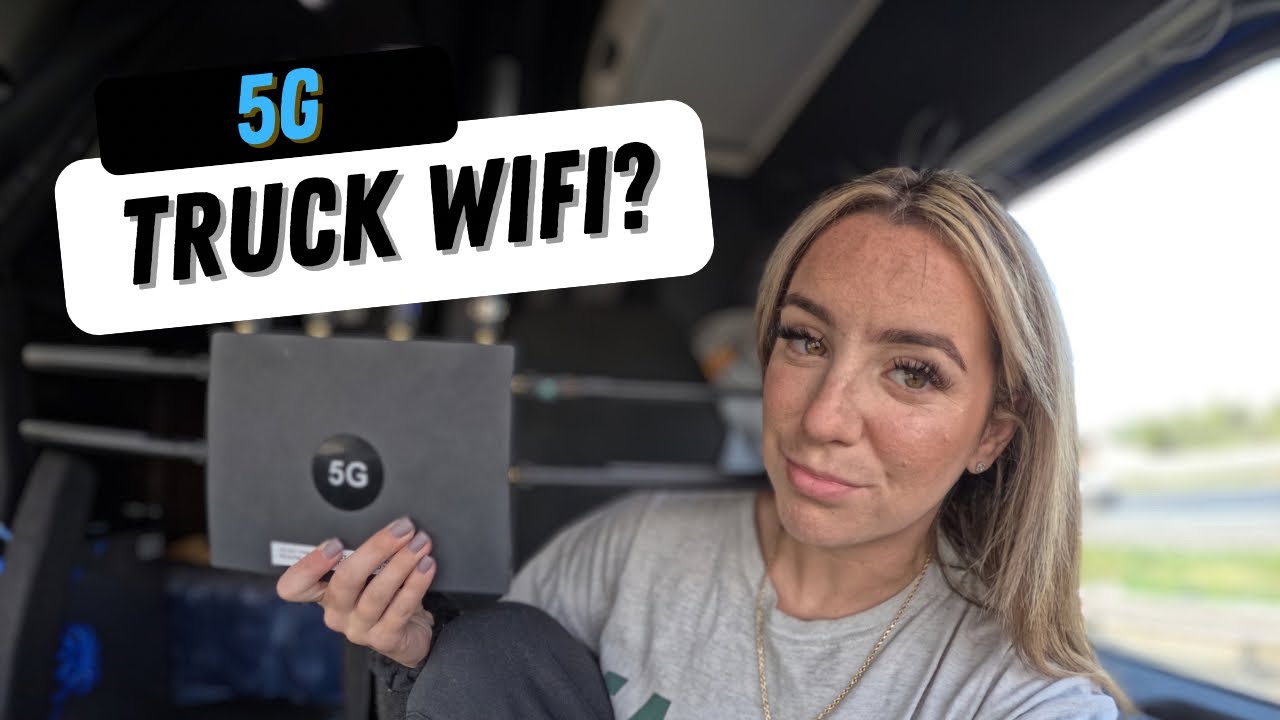 У меня есть Wi-Fi для моего полуприцепа! Застрял в Нью-Джерси...