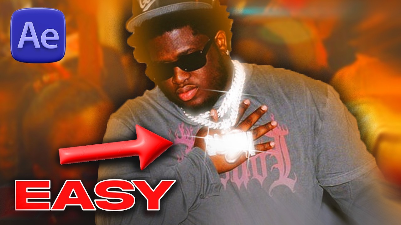 EASY CHAIN GLOW EFFECT (After Effects) 2026