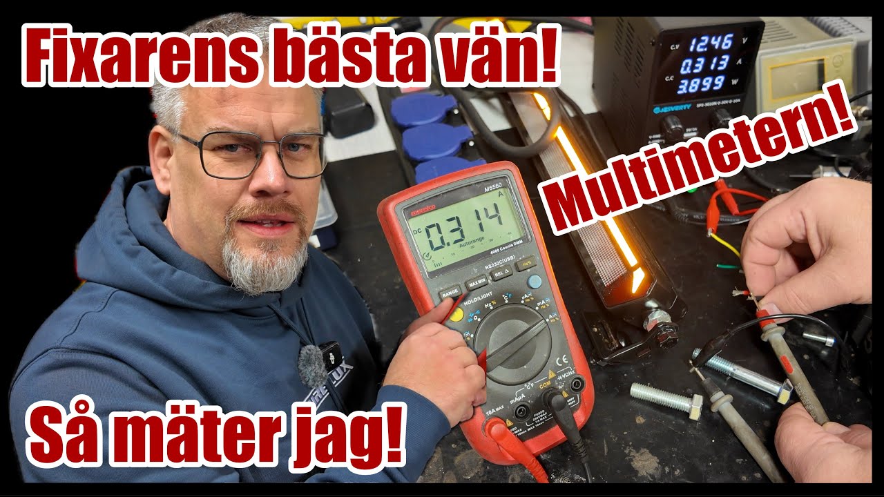 Önskefilm, så här använder jag min multimeter!