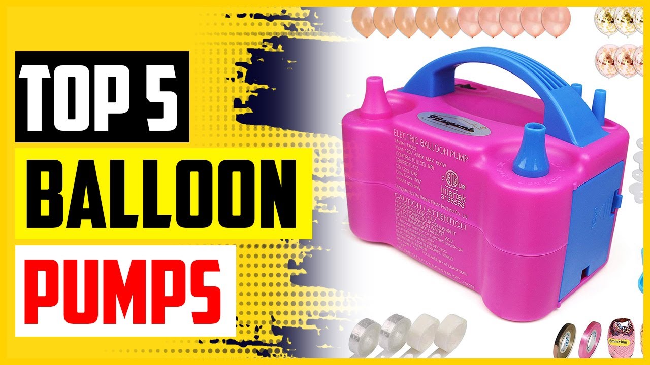 Top 5 Best Electric Balloon Pumps In 2022