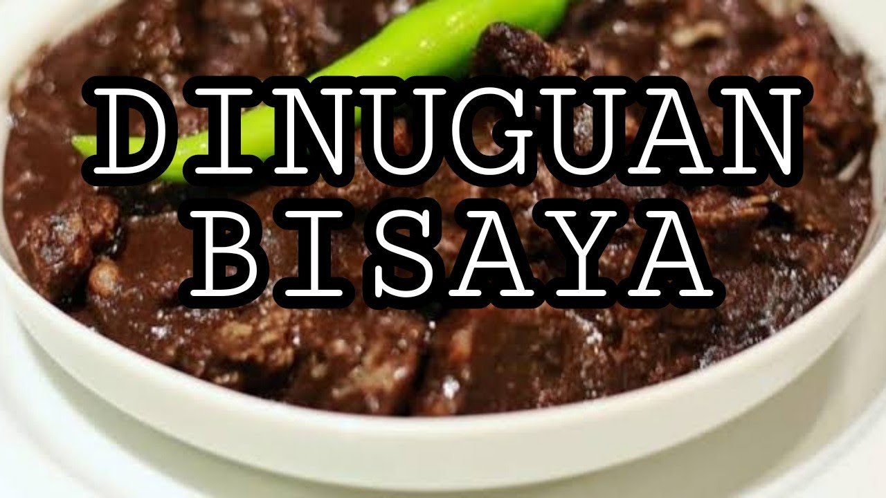 HOW TO COOK DINUGUAN BISAYA