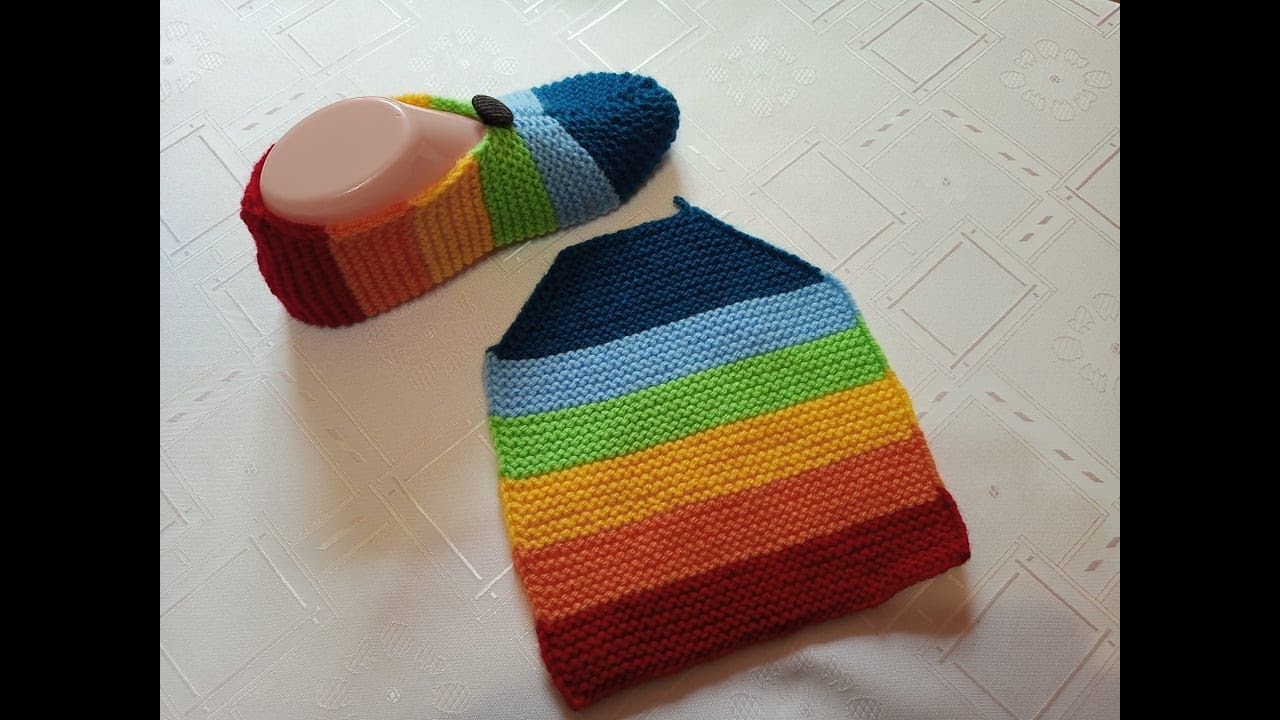 Плетени Терлици - Модел 27 (Knitted Slippers) (Тапочки спицами) (Patik) (Pantufas passo a passo)