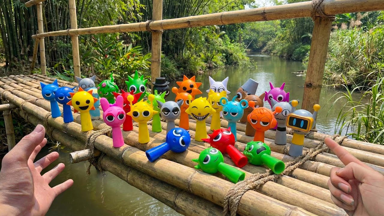 Bamboo Bridge Mystery – Sprunki Discovered 😲