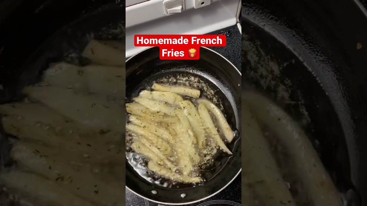 Homemade French Fries | Nothing nah Burn 