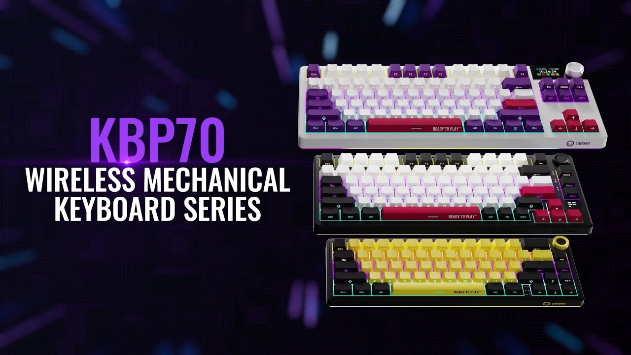 LORGAR™ Wireless Mechanical Keyboard Series KBP70