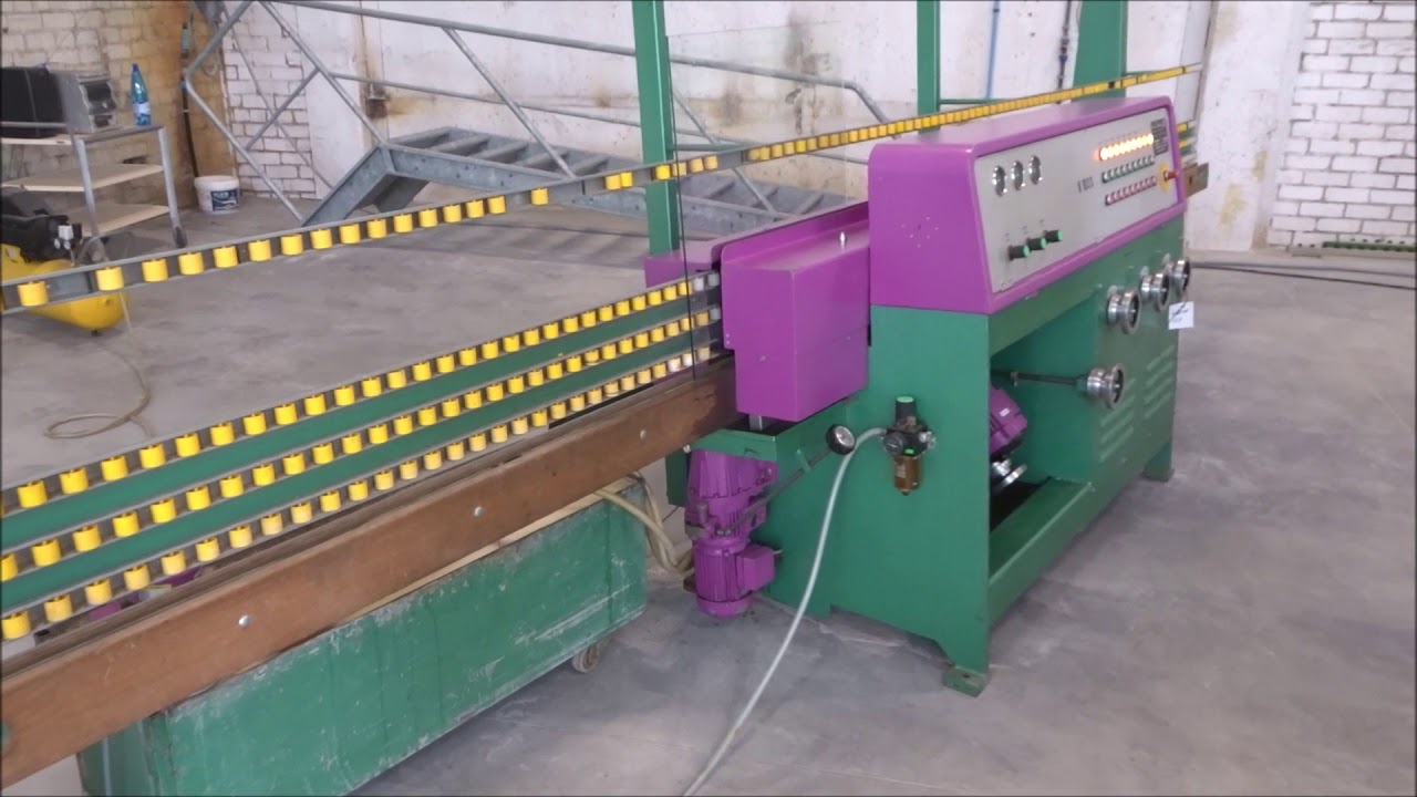 GlassBaltic | Vertical straight line edging machine BODO GERHARD K 103 S