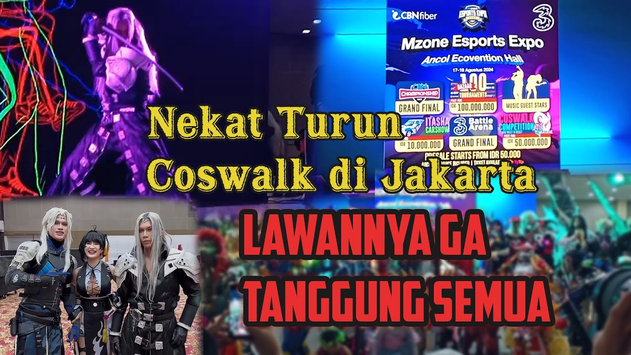 Cobain Rasanya Kompetisi Coswalk Di Jakarta #cosplaydiary