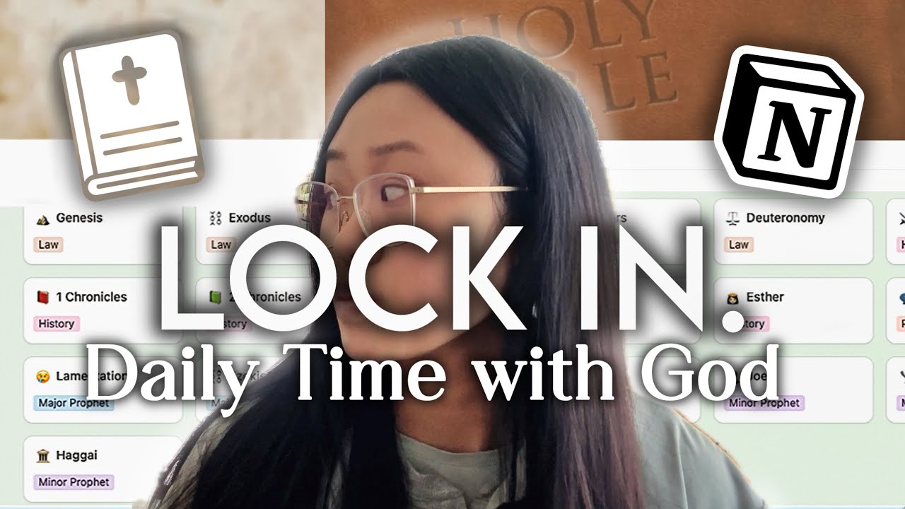 How to read your Bible consistently with Free Notion Template