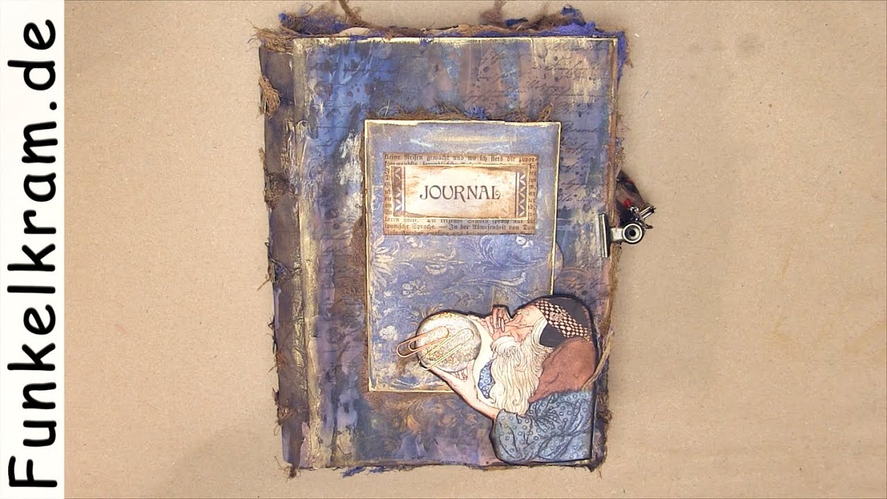 JunkJournal Vintage Library Flipthrough #stamperia