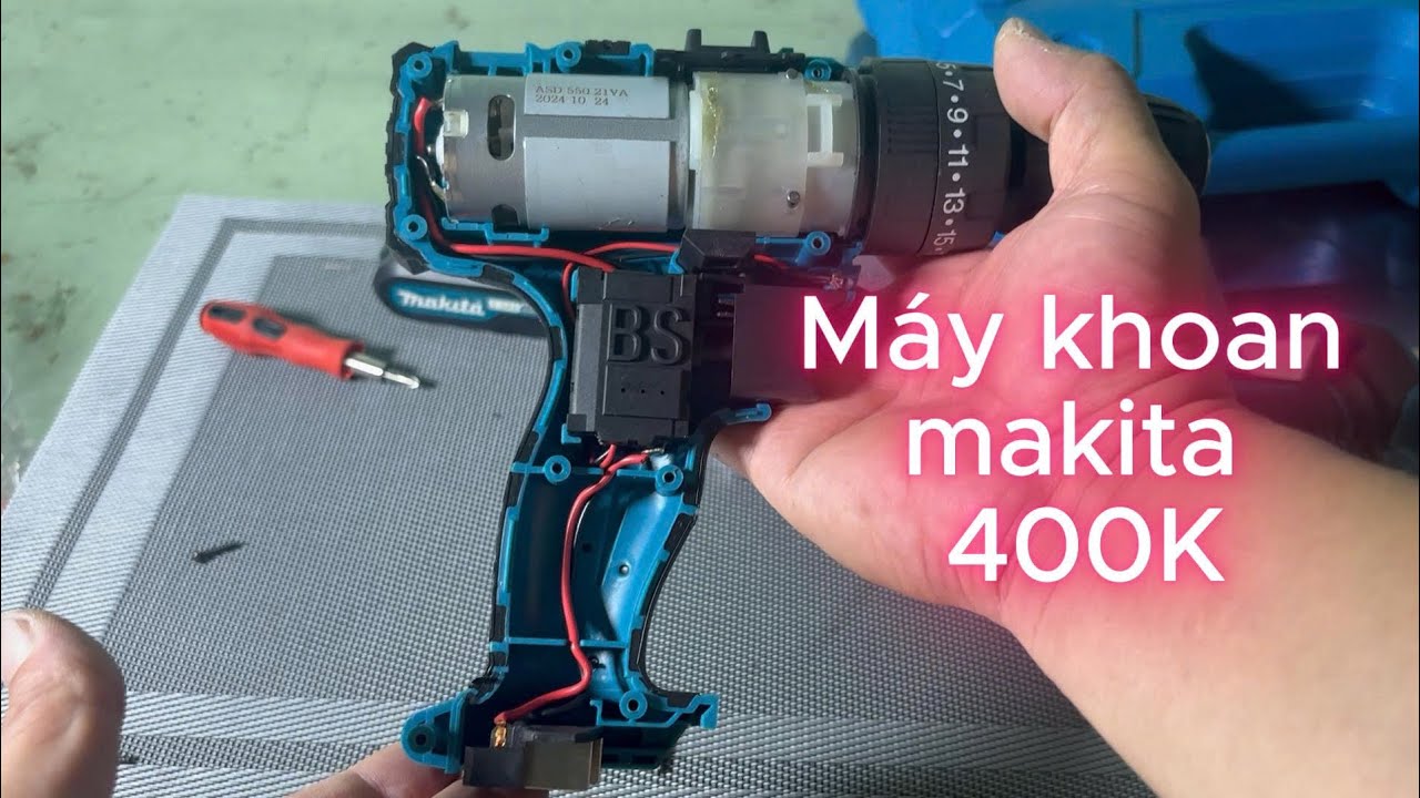 Máy khoan Makita 400K #review
