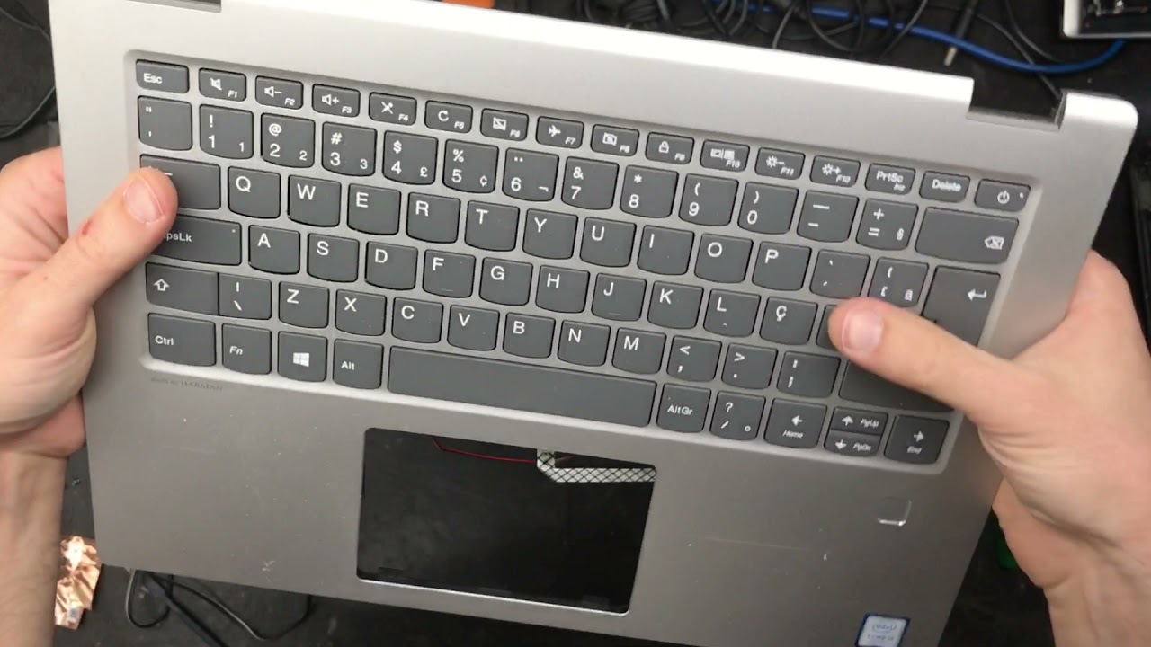 Como trocar o teclado do Lenovo Yoga 520