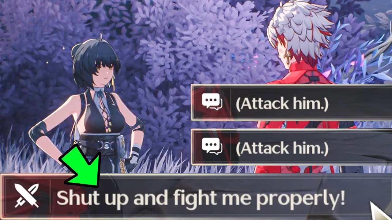 WHEN YOU CHOOSE to ATTACK SCAR 3 TIMES | SCAR VS ROVER Cutscene Wuthering Waves