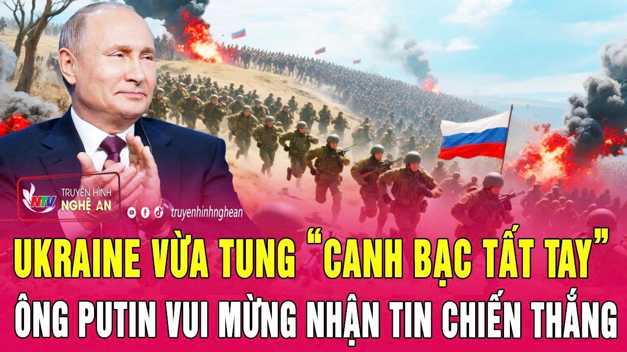Chiến sự Ukraine 25/1: Ukraine vừa tung “canh bạc tất tay”, ông Putin vui mừng nhận tin chiến thắng