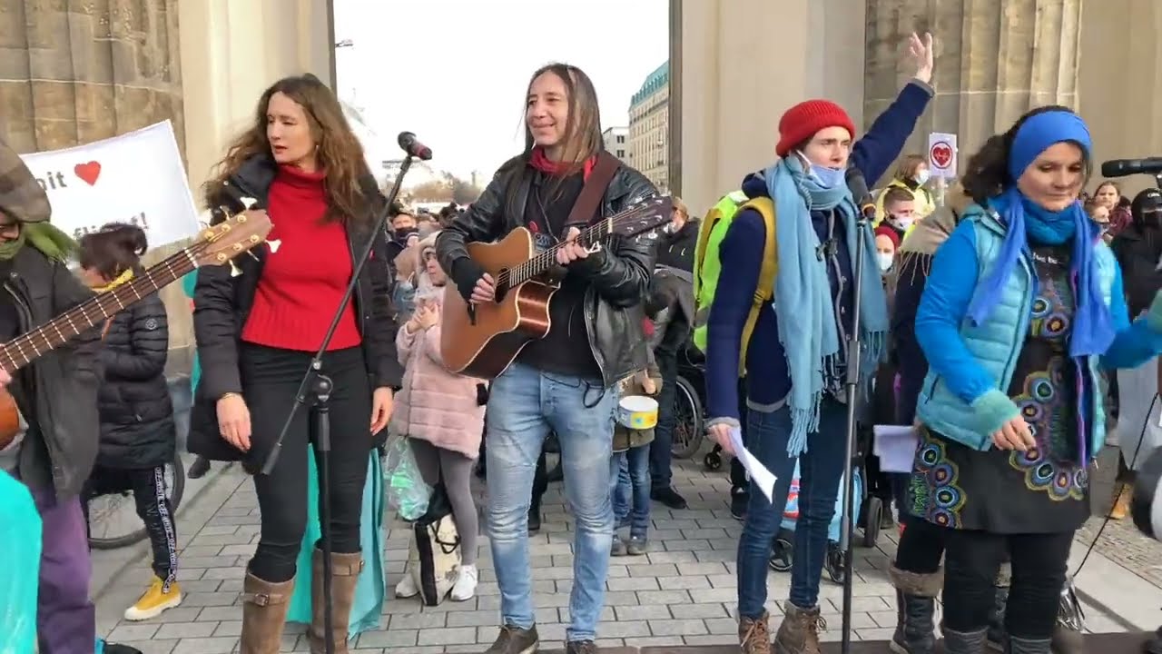Danser Encore, Demonstration in Berlin - 12.02.2022