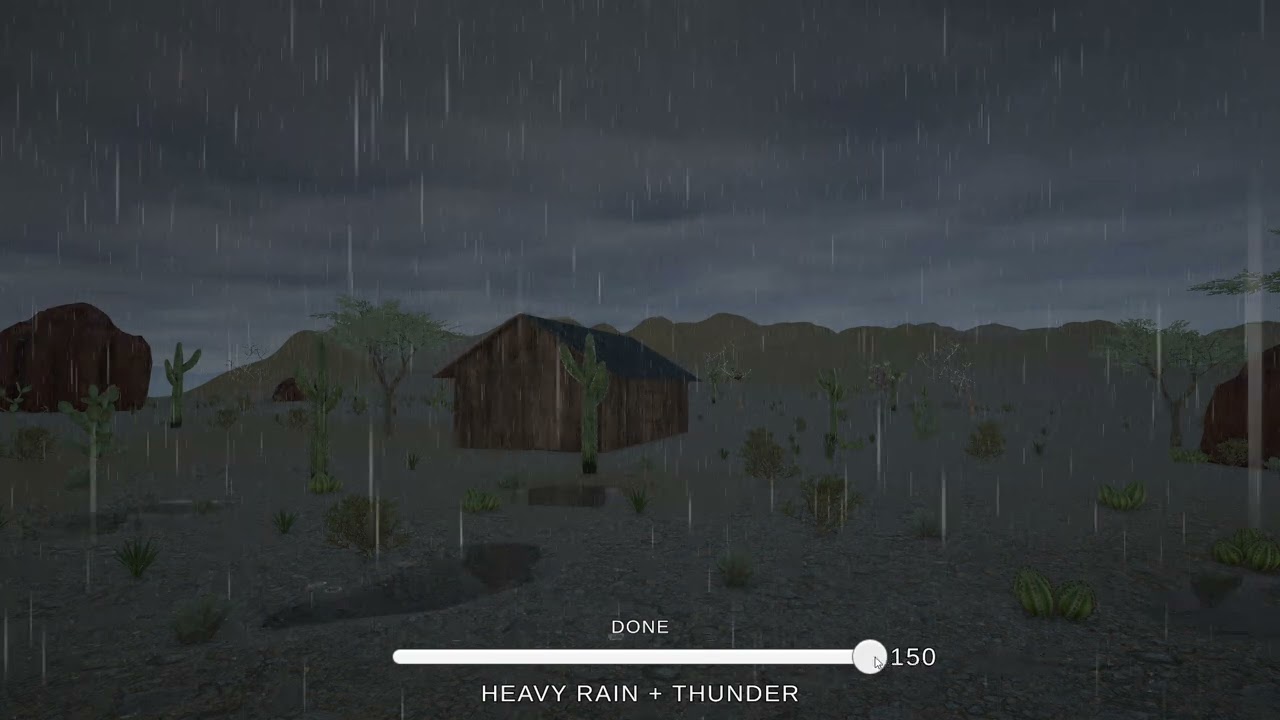 Unity dynamic weather system