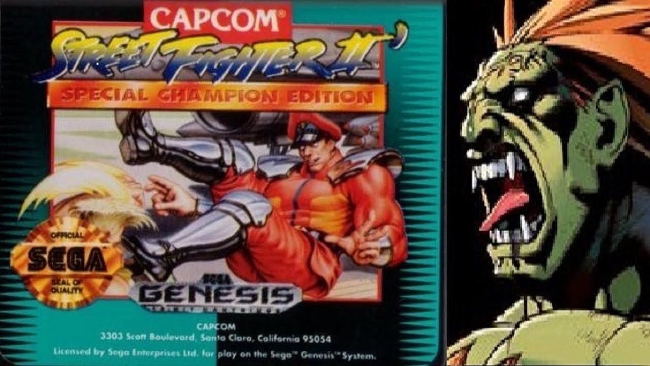 Street Fighter II - Special Champion Edition - Blanka (Genesis)
