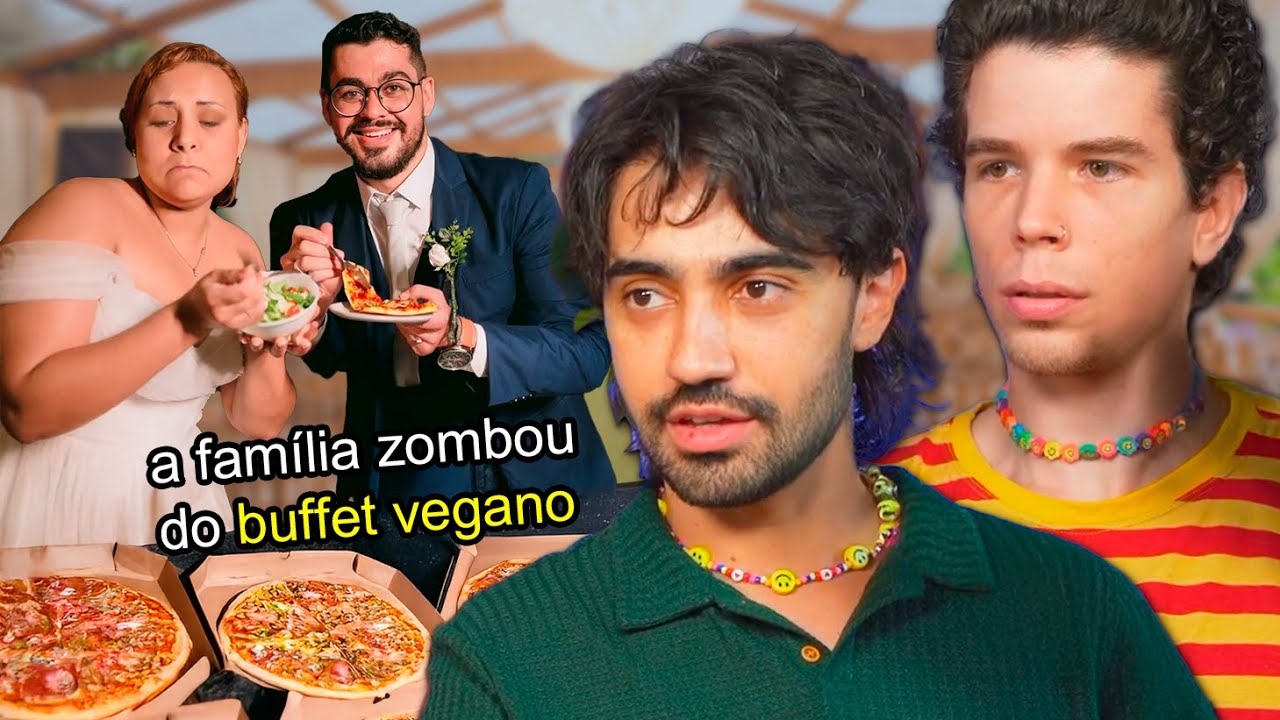 noiva faz casamento vegano e convidados pedem PIZZA