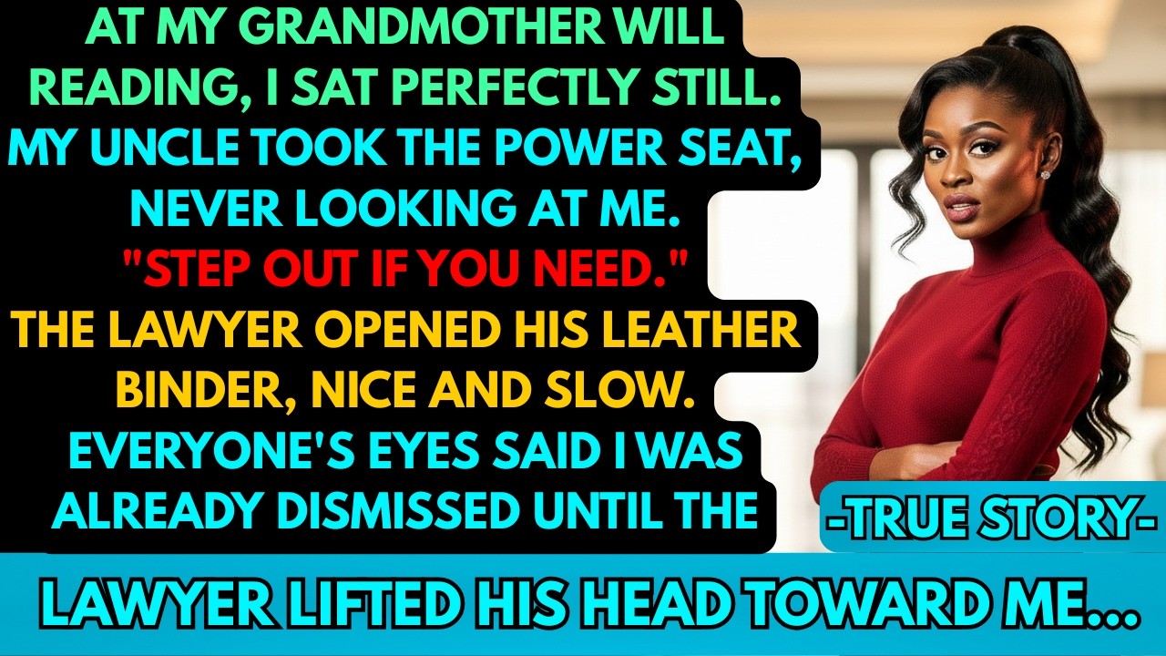 Family Said I Was Cut From Grandma’s Will—Then the Lawyer Read My Name First