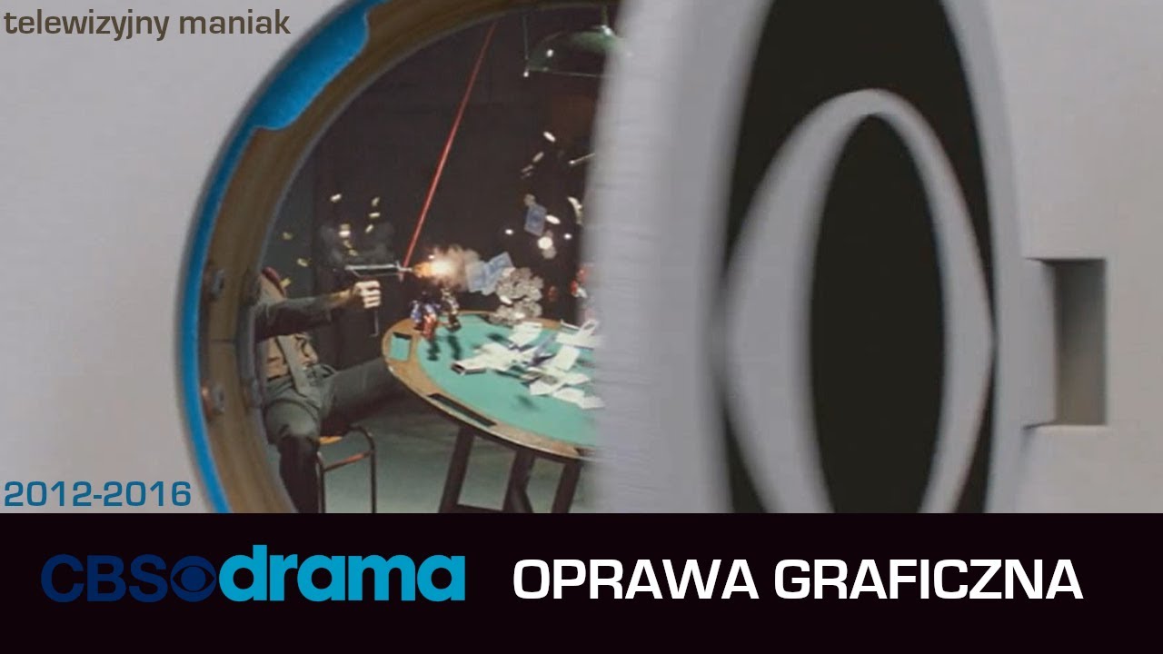 CBS Drama - oprawa graficzna z lat 2012-2016