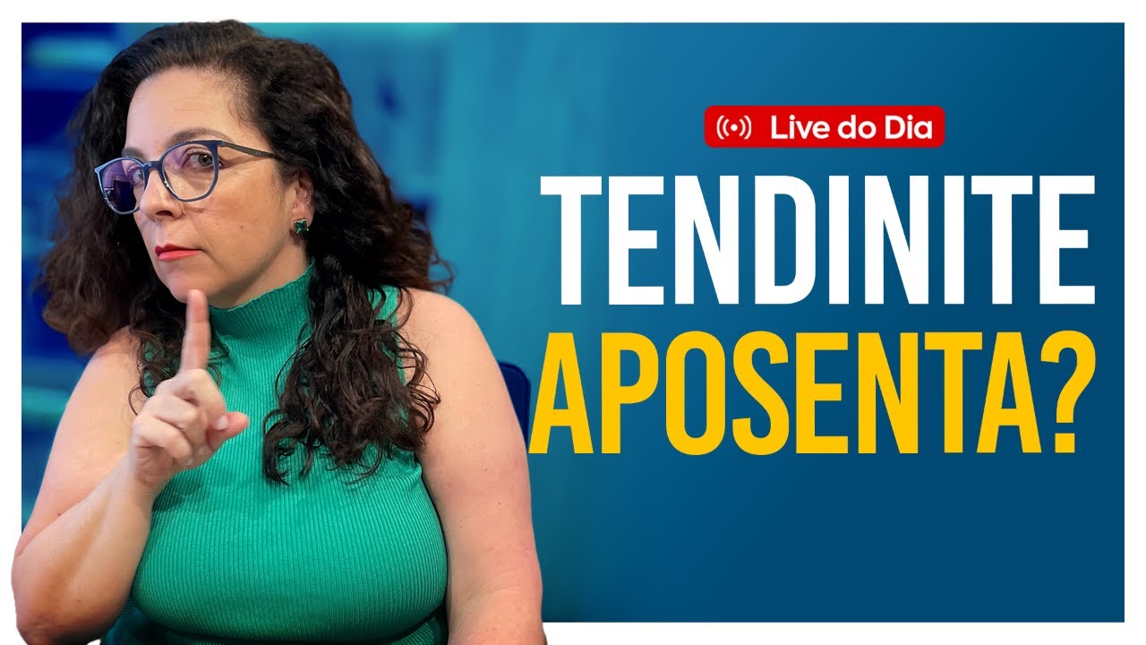 Tendinite de punho e mãos gera aposentadoria?