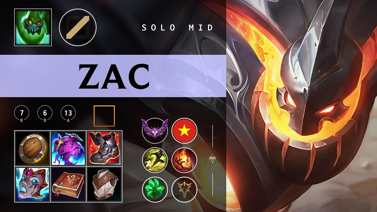 Zac Mid vs Lissandra - VN Master Patch 26.02