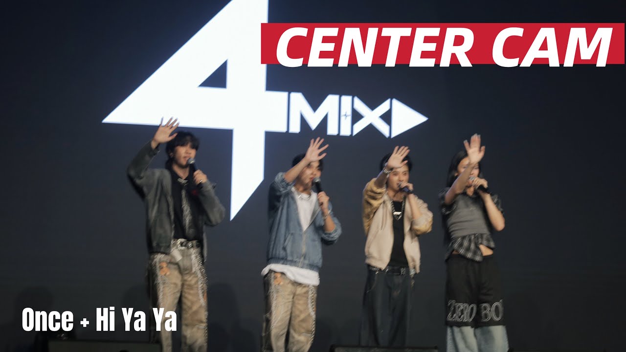 [Center Cam] แค่จำว่าเธอสุขใจ (Once) - 4MIX | T-Day Music Playground