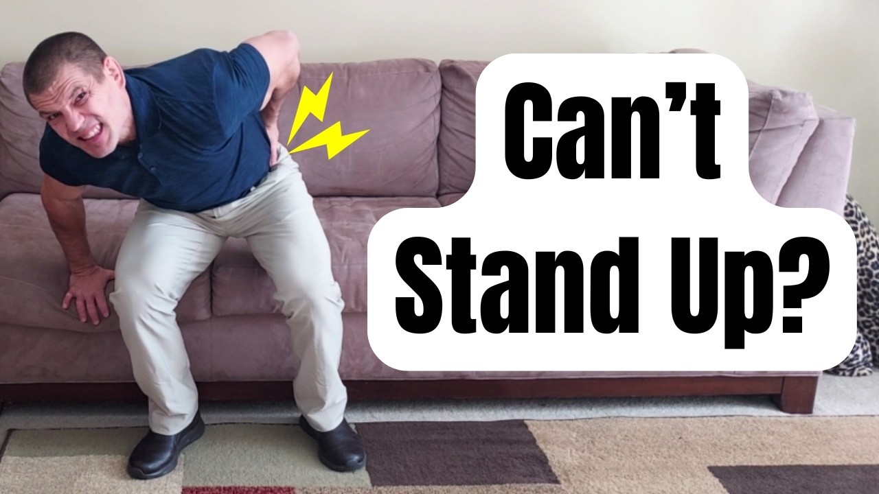 Lower Back Pain When Standing Up From Sitting? Try These 3 Simple Tips
