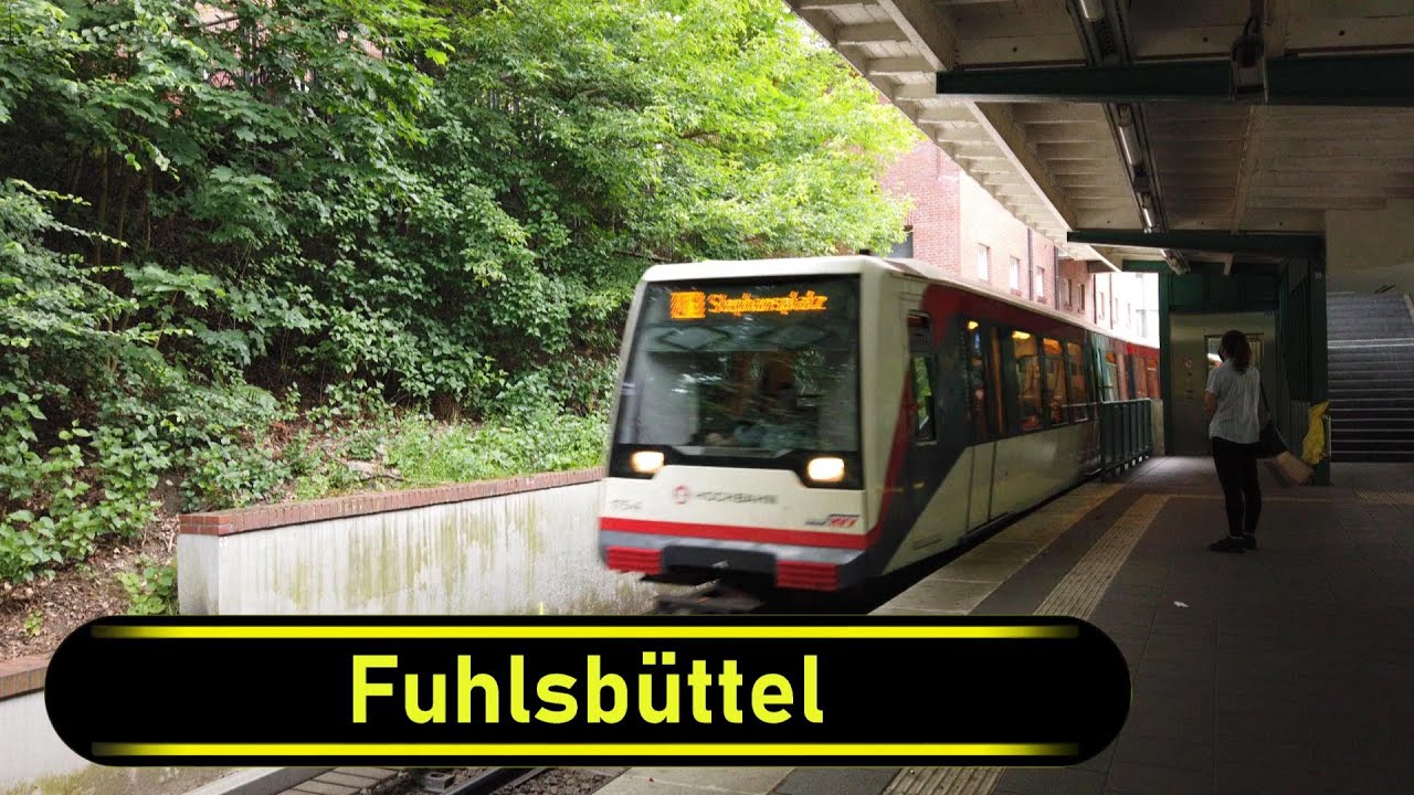 U-Bahn Station Fuhlsb&uuml;ttel - Hamburg 🇩🇪 - Walkthrough 🚶