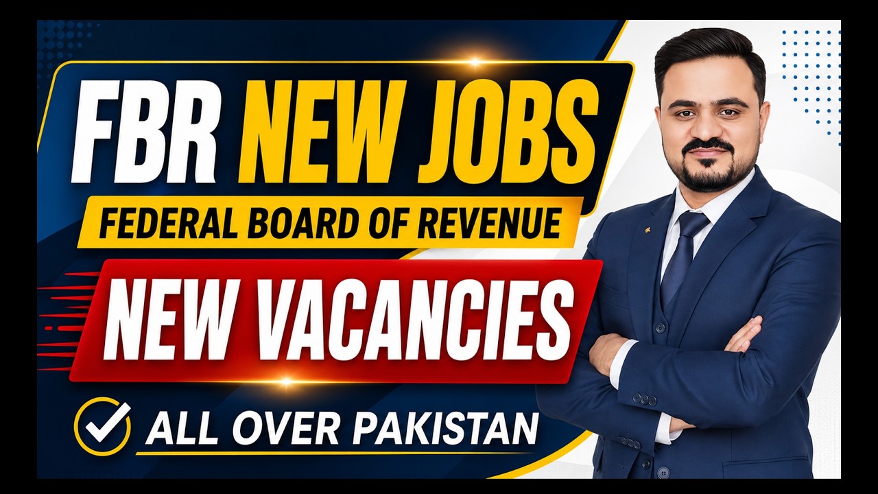 New Jobs Announced FBR | Federal Board of Revenue #newjobs