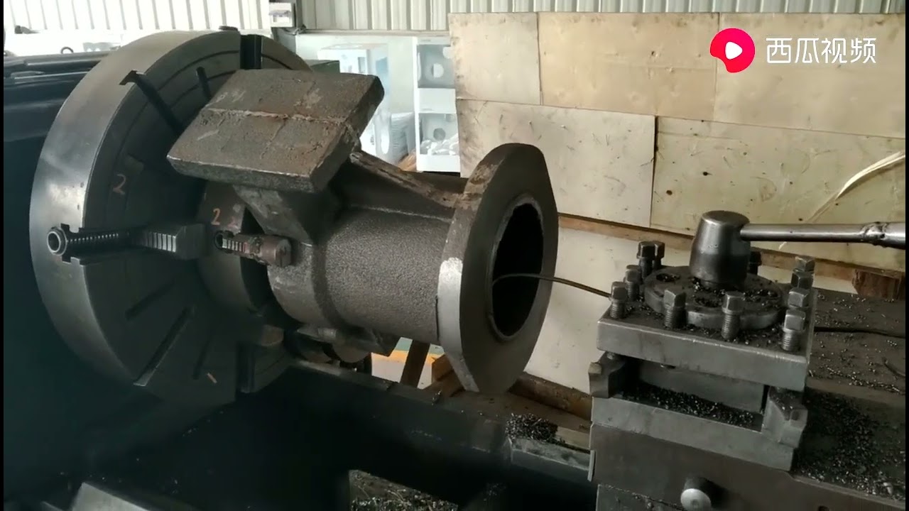 奇形怪状的结构件零件怎样在车床上加工呢？