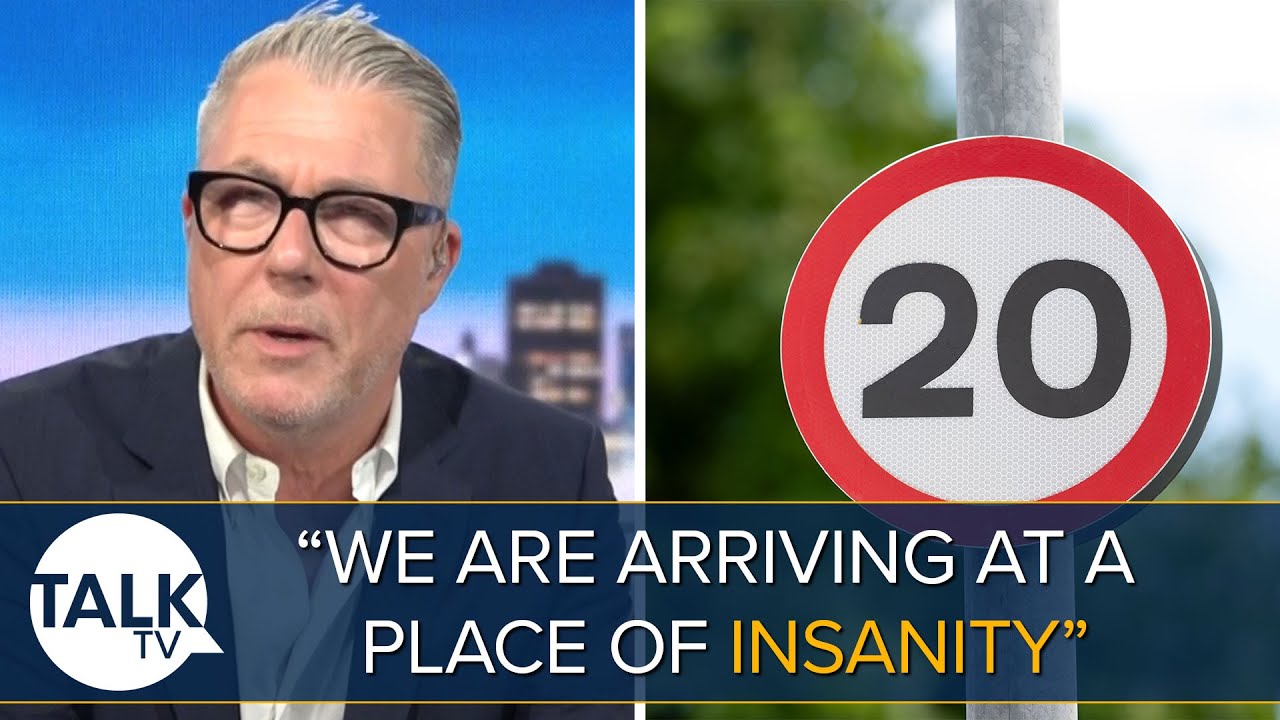 “Absolute MADNESS!” | Ian Collins Fumes At Blanket 20mph Speed Limit In Wales