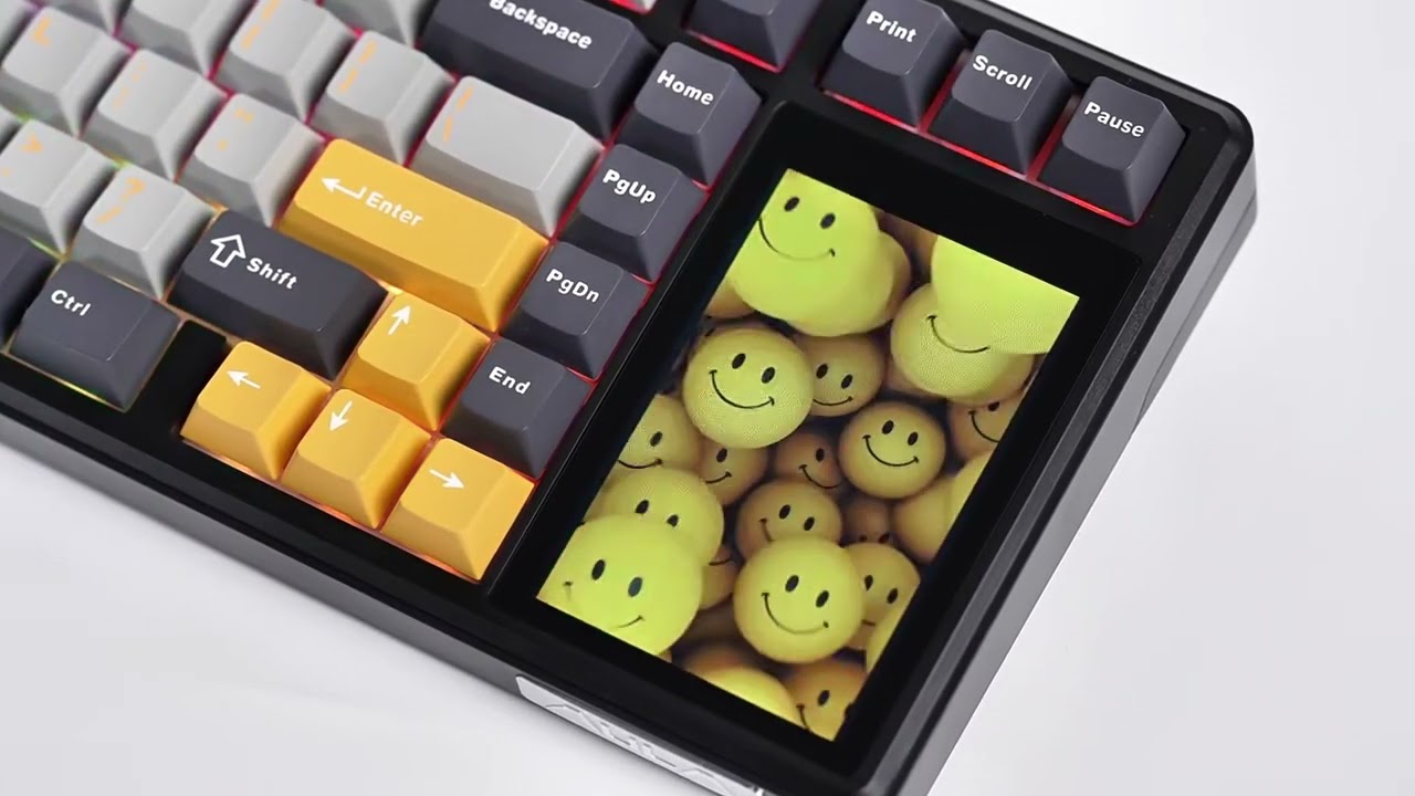 WhatGeek x AULA L99 Tri-mode Mechanical Keyboard with 3.98