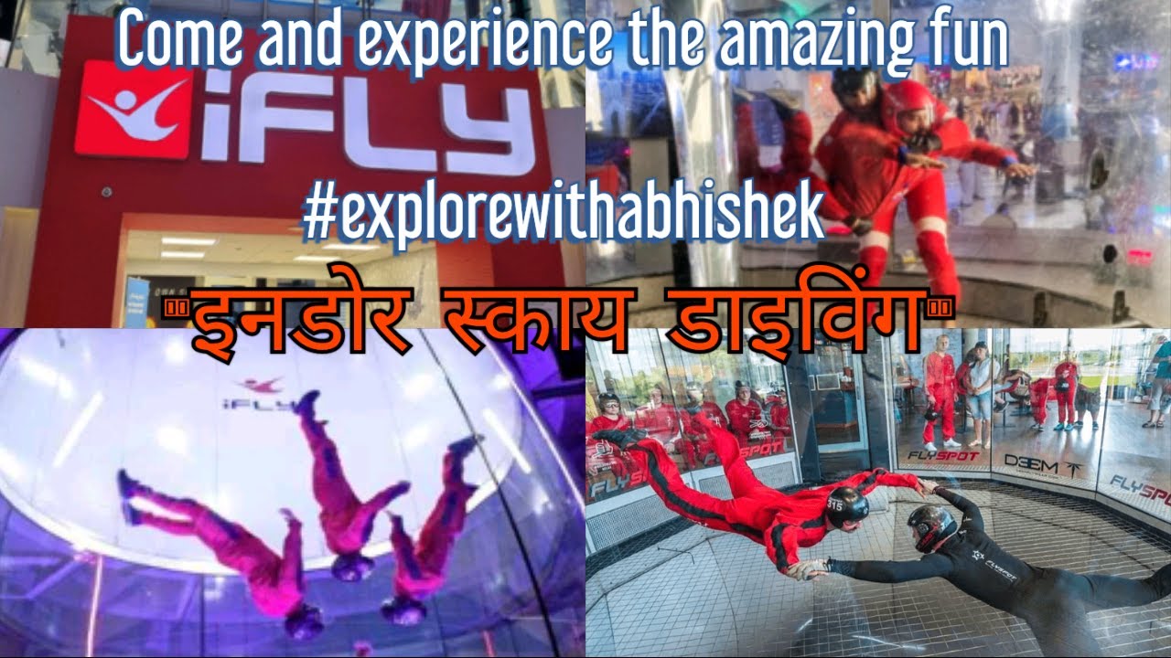 Experience the fun of Indoor Skydiving #explorewithabhishek #abhishek_happylife #collaboration