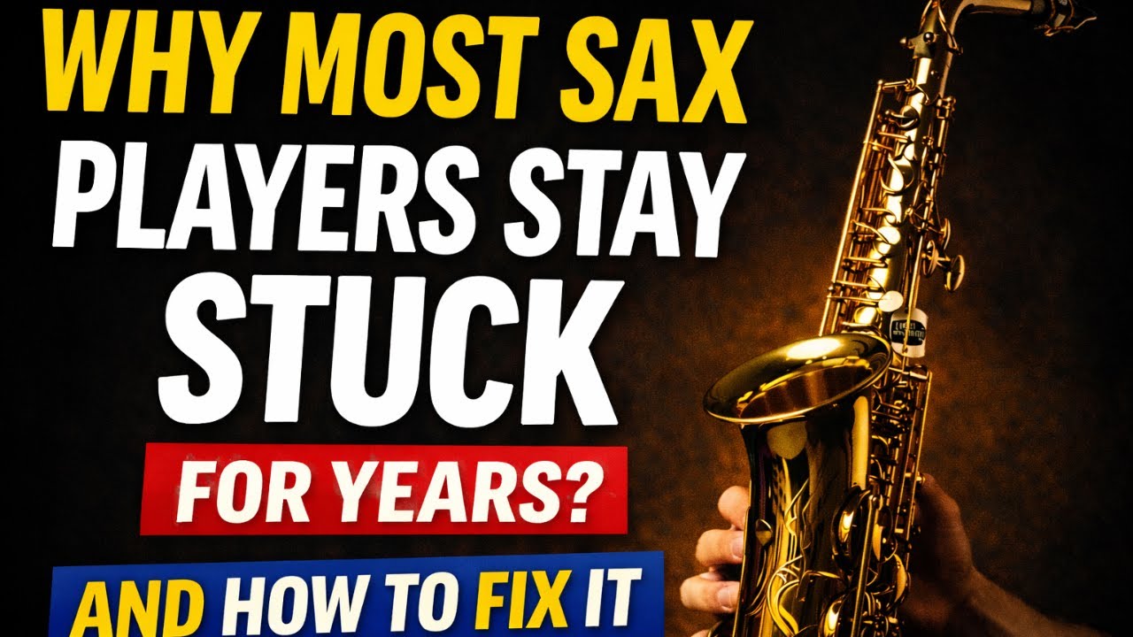 Why Most Saxophone Players Stay Stuck for Years (And How to Fix It)