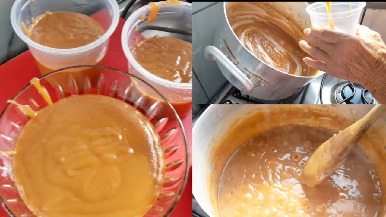 DOCE DE LEITE MINEIRO COM LEITE FRESCO DA VACA: Doce Pastoso Delicioso 🌻@ivajardim-comidamineira