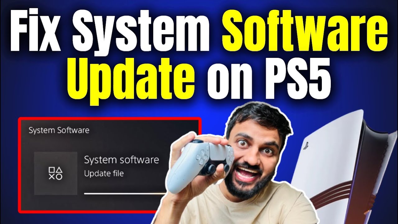 How to Fix System Software Update on PS5 ⚡