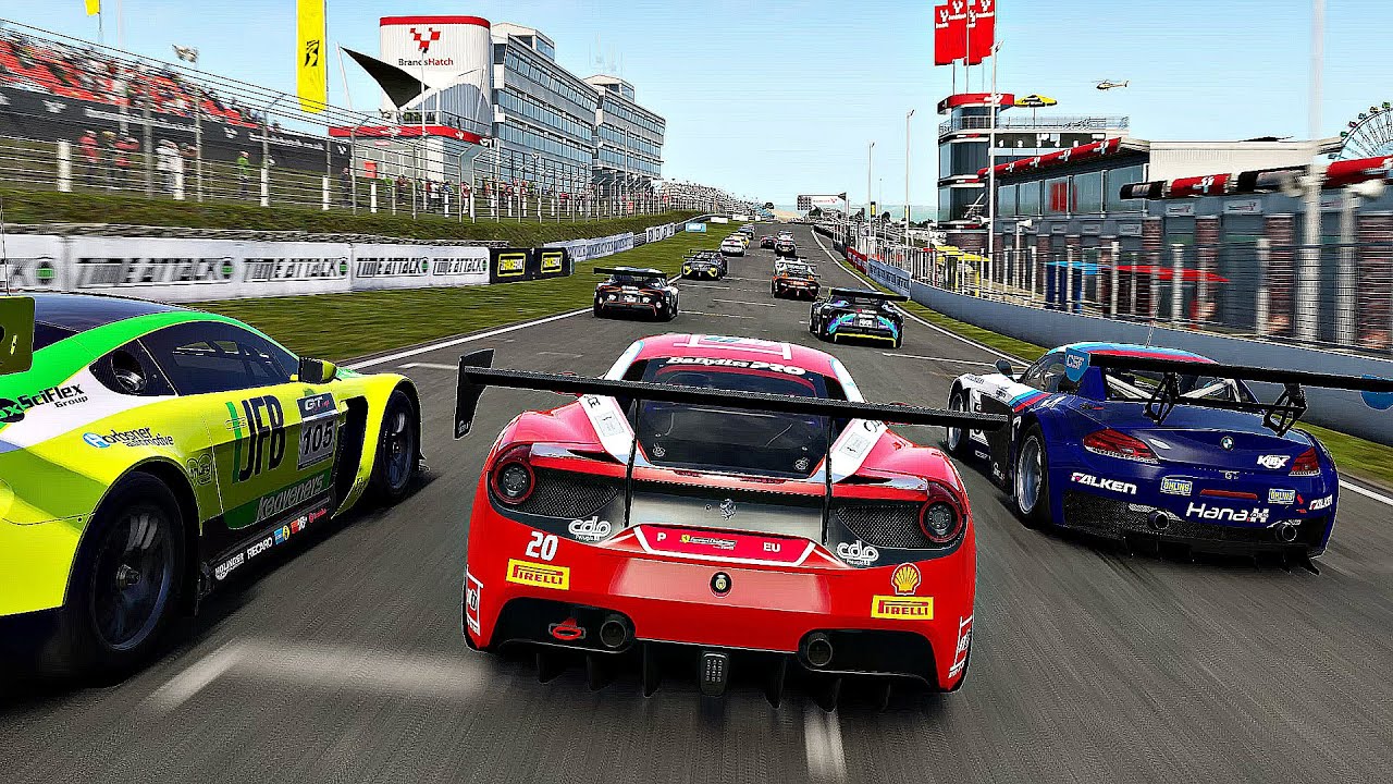 Project CARS 3 - Gameplay Ferrari 488 Challenge @ Brands Hatch [4K 60FPS ULTRA]