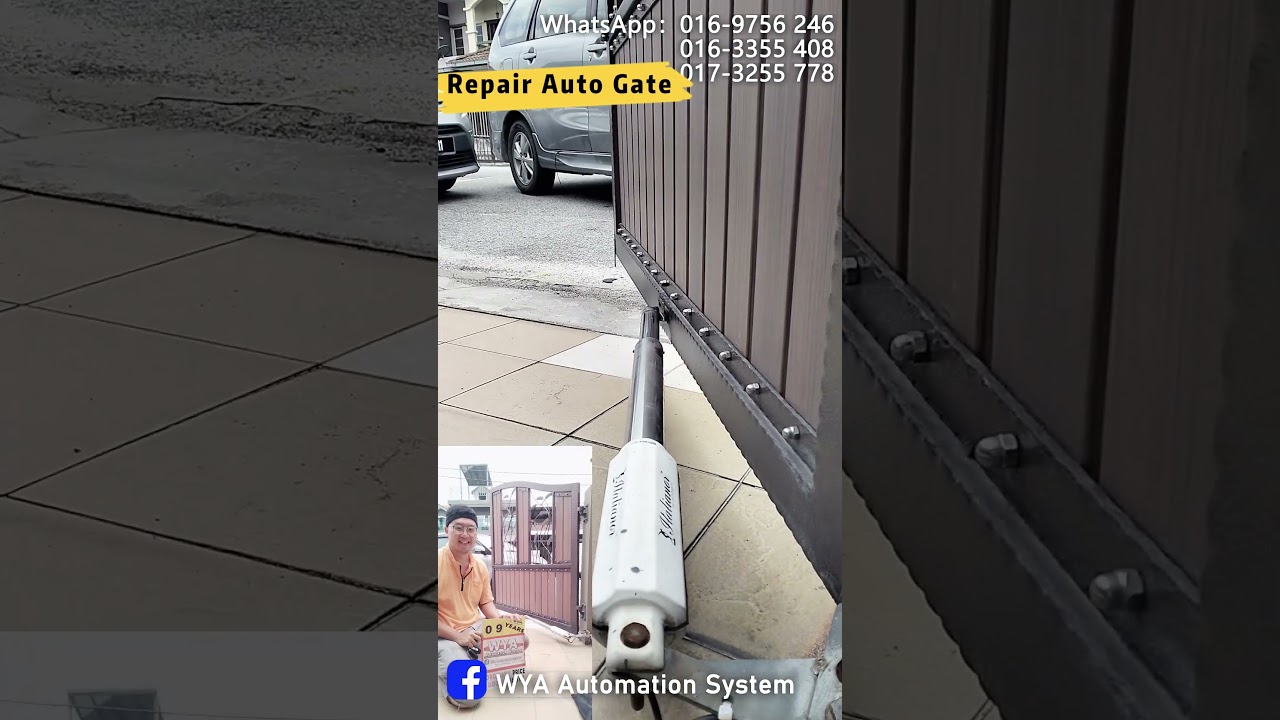 Repair Auto Gate - Italianor #autogate #autogatesystem #autogatemurah #murah #service #repair #murah