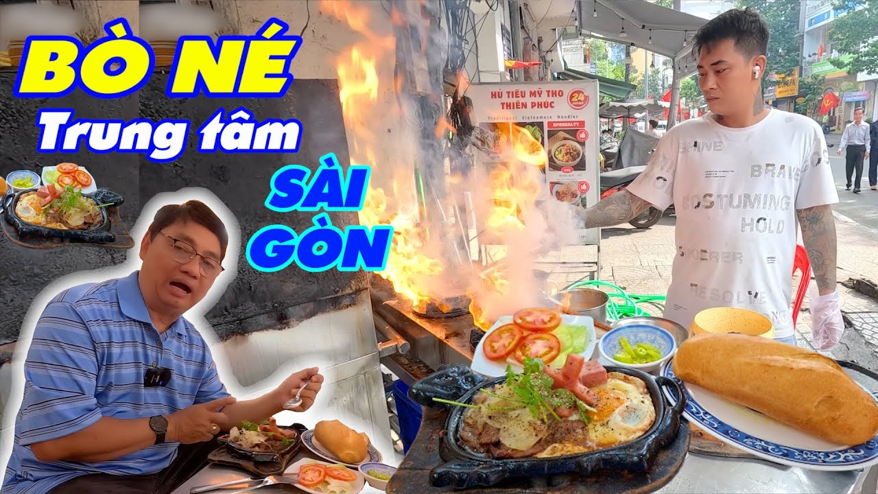 Tiệm bò né, Bỏ định cư Canada quyết ở lại Saigon mở quán buôn bán, Khách ngoại quốc ngồi tràn vỉa hè