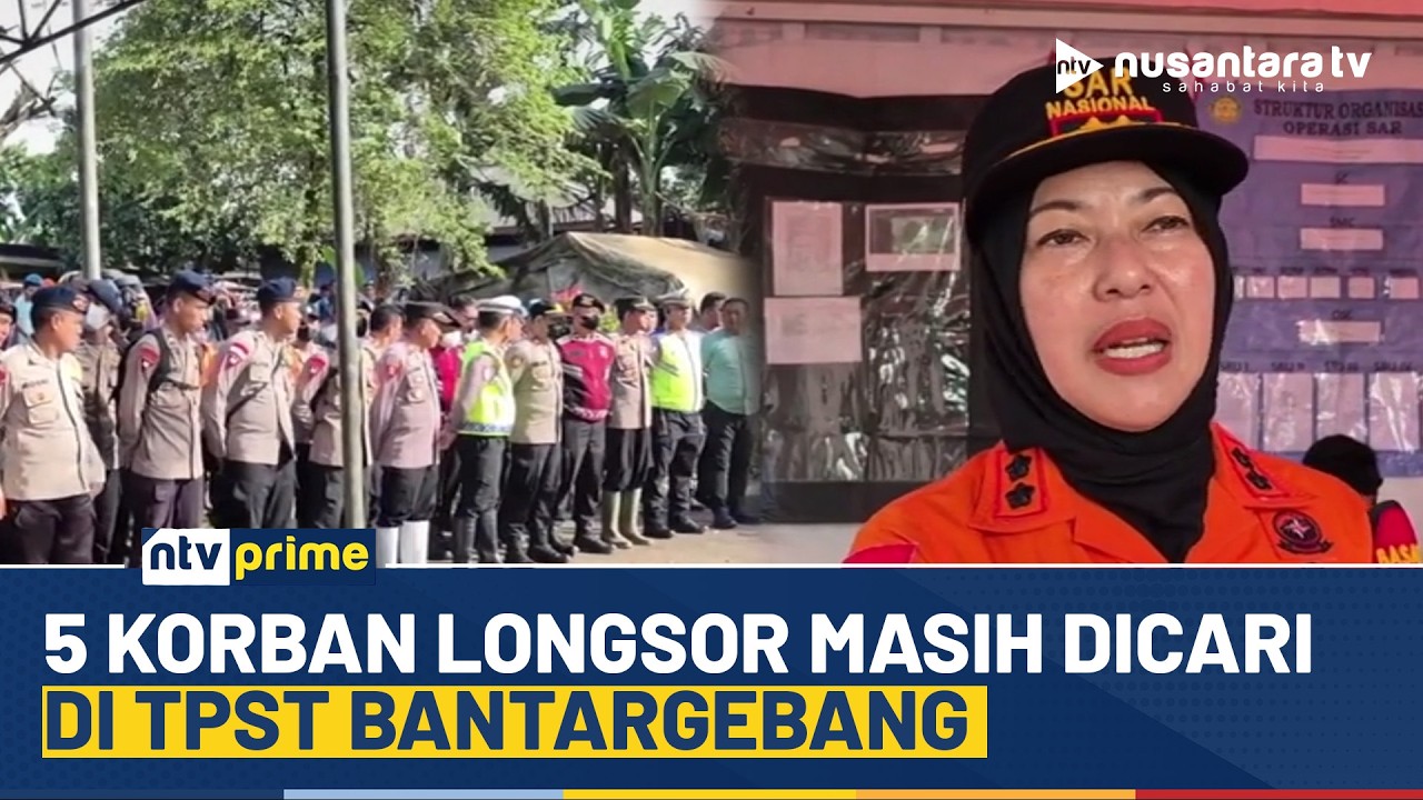 Pencarian Korban Longsor di TPST Bantargebang Dilanjutkan, Ratusan Personel Dikerahkan | NTV PRIME