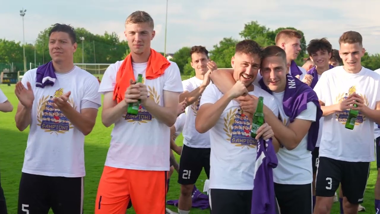 🏆💜💛🎥🥇 Prvaki Pomurske nogometne lige v sezoni 2023 / 2024 NK Čarda Martjanci v video utrinkih.