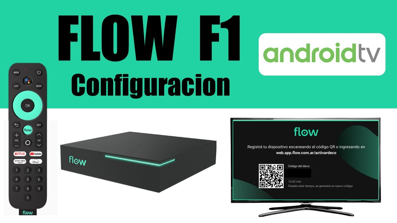 Configurar Flow F1 Deco con Android TV