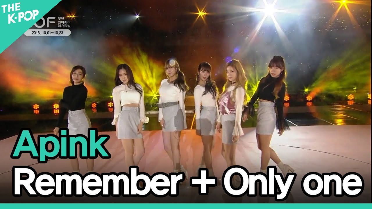 Apink, Remember + Only one (에이핑크, Remember + 내가 설렐 수 있게 | BOF Opening Ceremony 2016